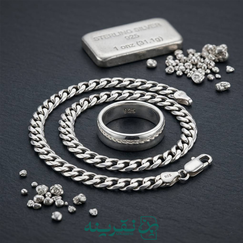 نقره 925 چیست و چرا محبوب‌ترین عیار نقره است؟