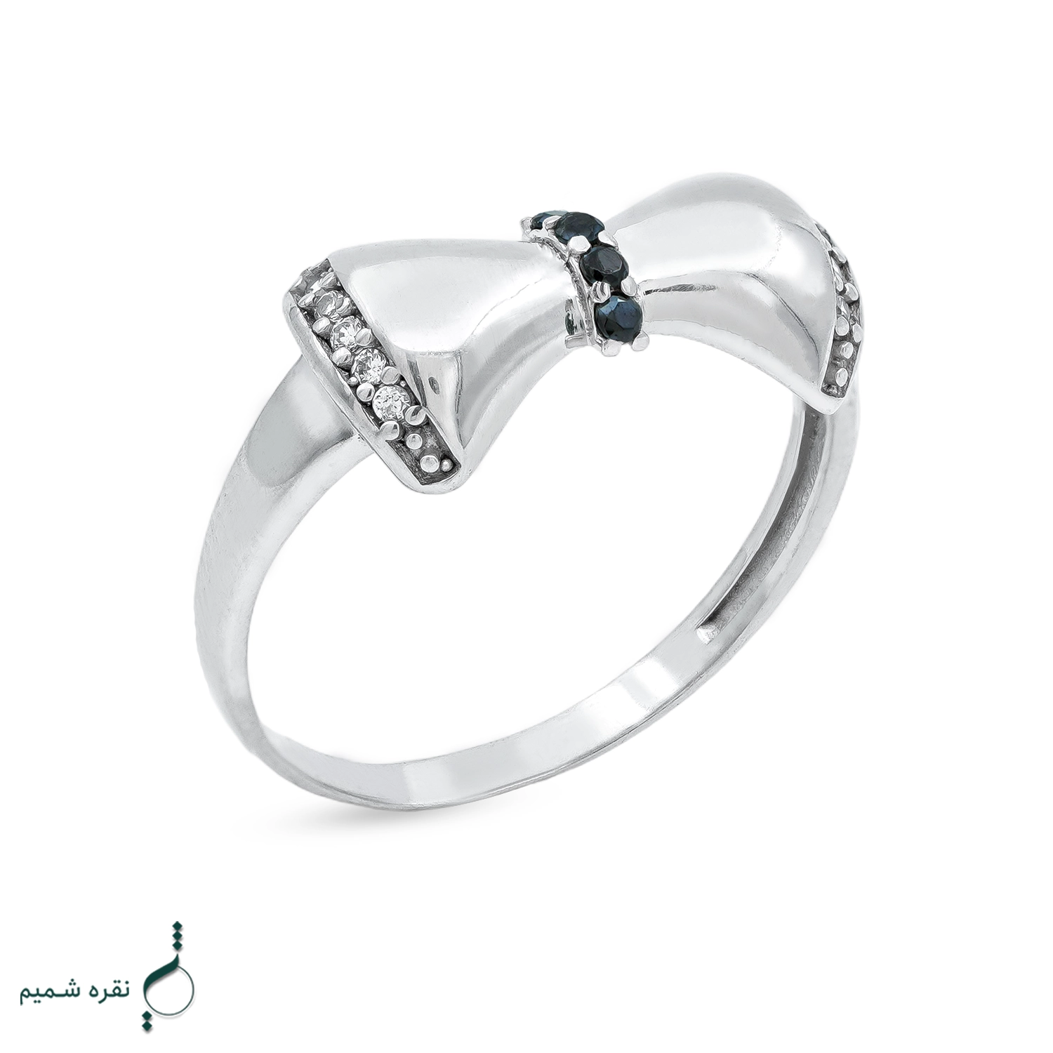 انگشتر نقره زنانه مدل AWO-K22
